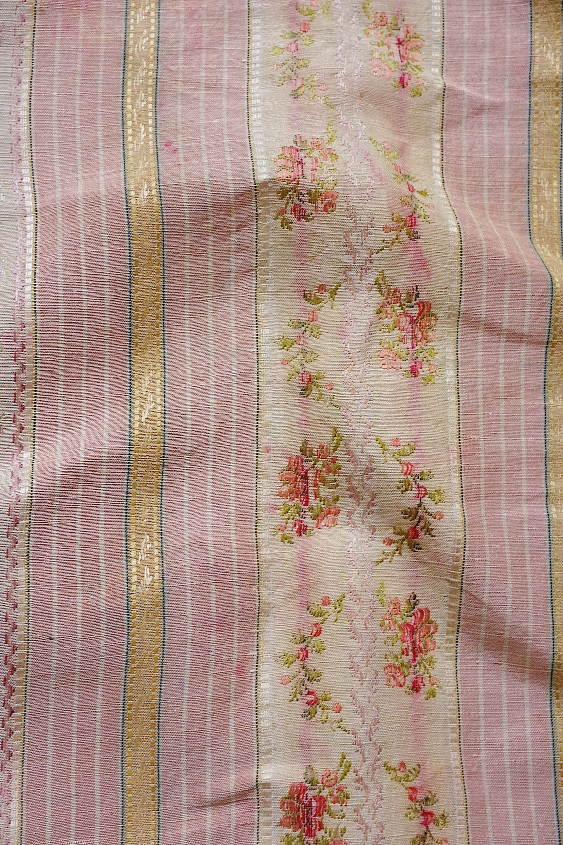 アンティーク生地 tissu antique アンティーク生地回収品素材に 1 .FR a l'epoque