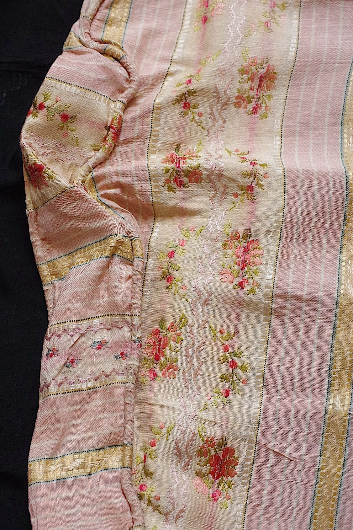 アンティーク生地 tissu antique アンティーク生地回収品素材に 1 .FR a l'epoque