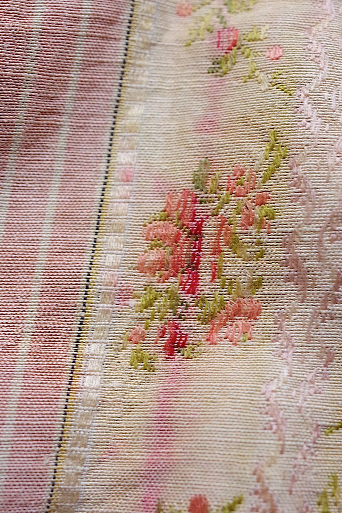 アンティーク生地 tissu antique アンティーク生地回収品素材に 1 .FR a l'epoque