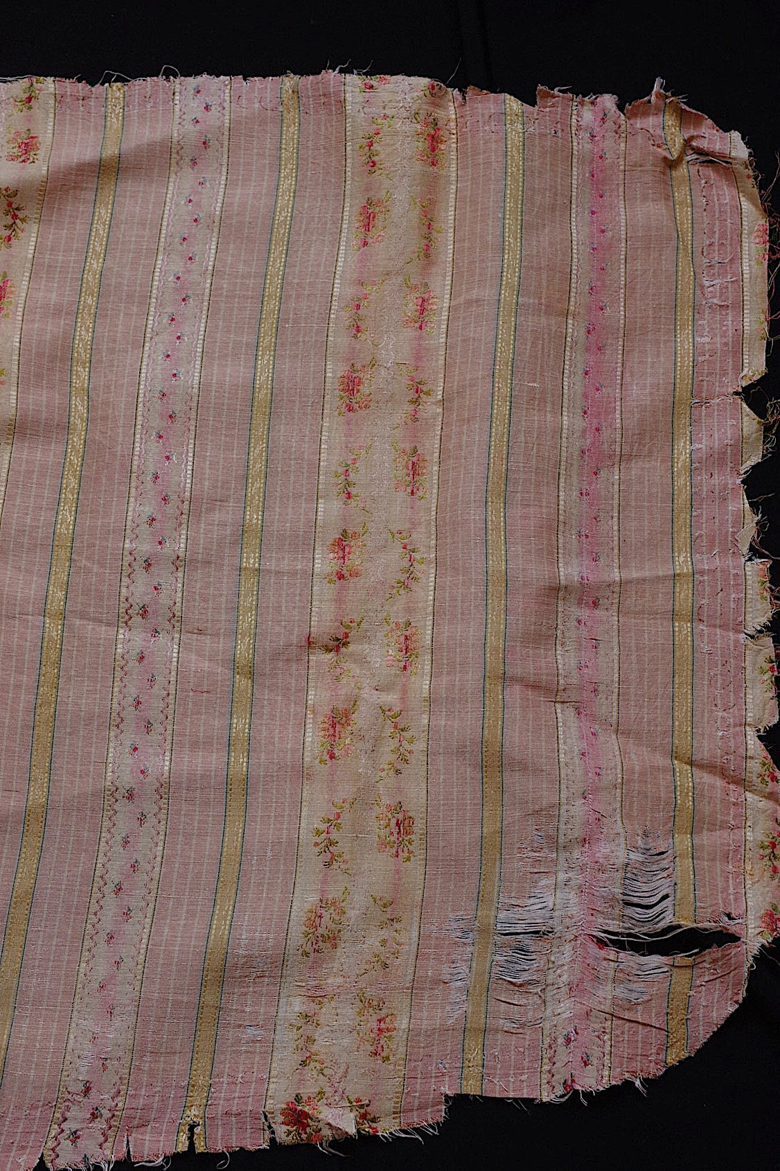 アンティーク生地 tissu antique アンティーク生地回収品素材に 2 .FR a l'epoque