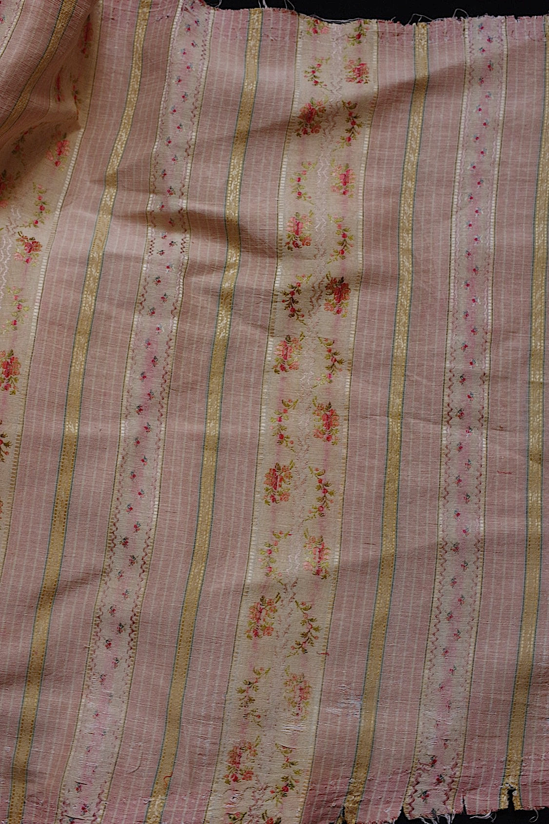 アンティーク生地 tissu antique アンティーク生地回収品素材に 2 .FR a l'epoque