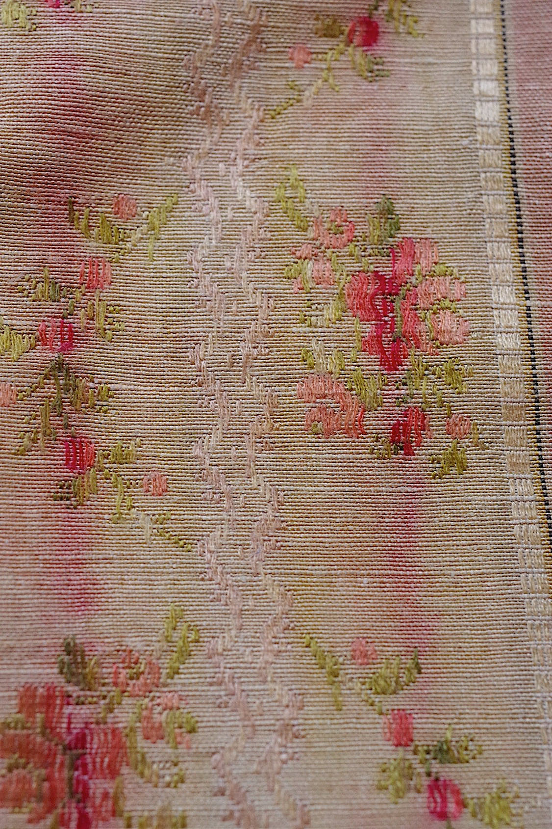 アンティーク生地 tissu antique アンティーク生地回収品素材に 2 .FR a l'epoque