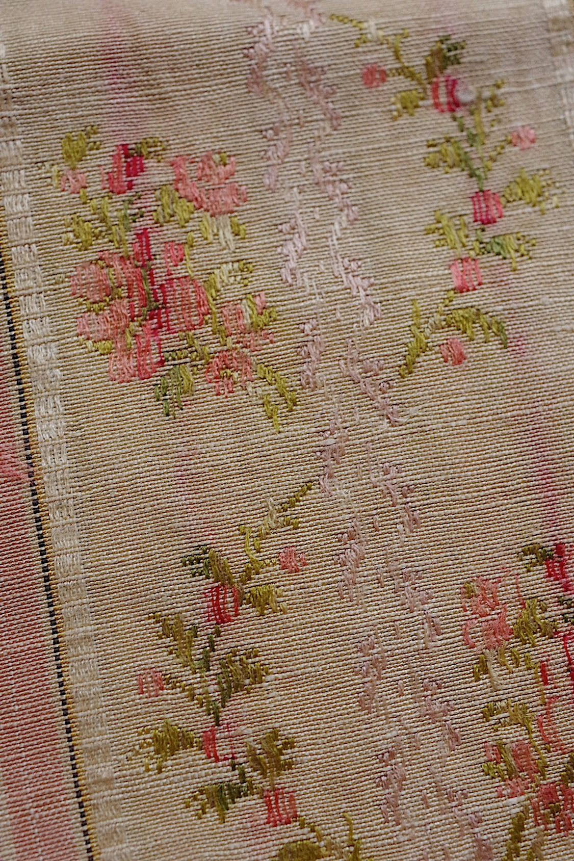 アンティーク生地 tissu antique アンティーク生地回収品素材に3 .FR a l'epoque