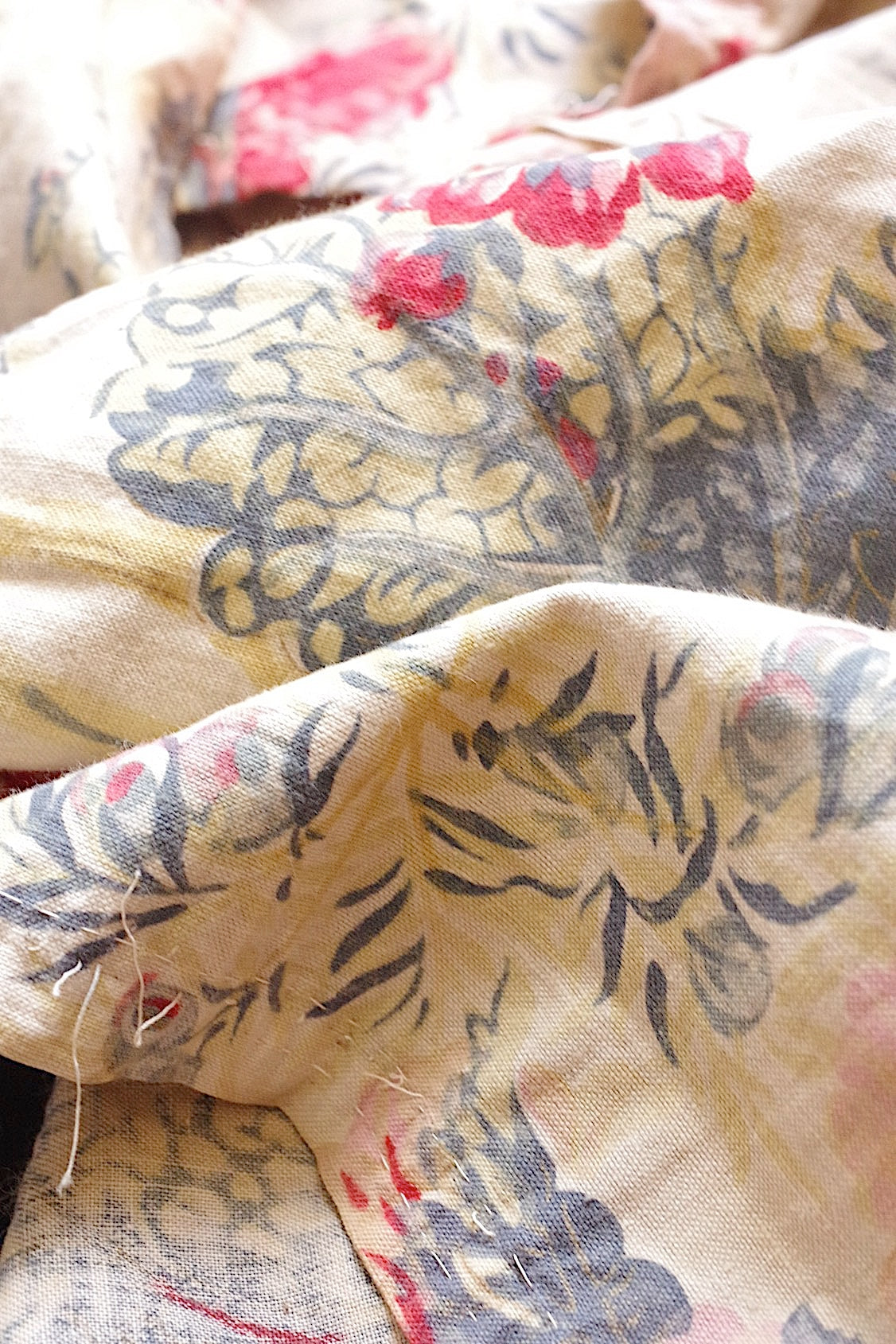 アンティーク生地 tissu antique アンティーク生地回収品素材に4 .FR a l'epoque