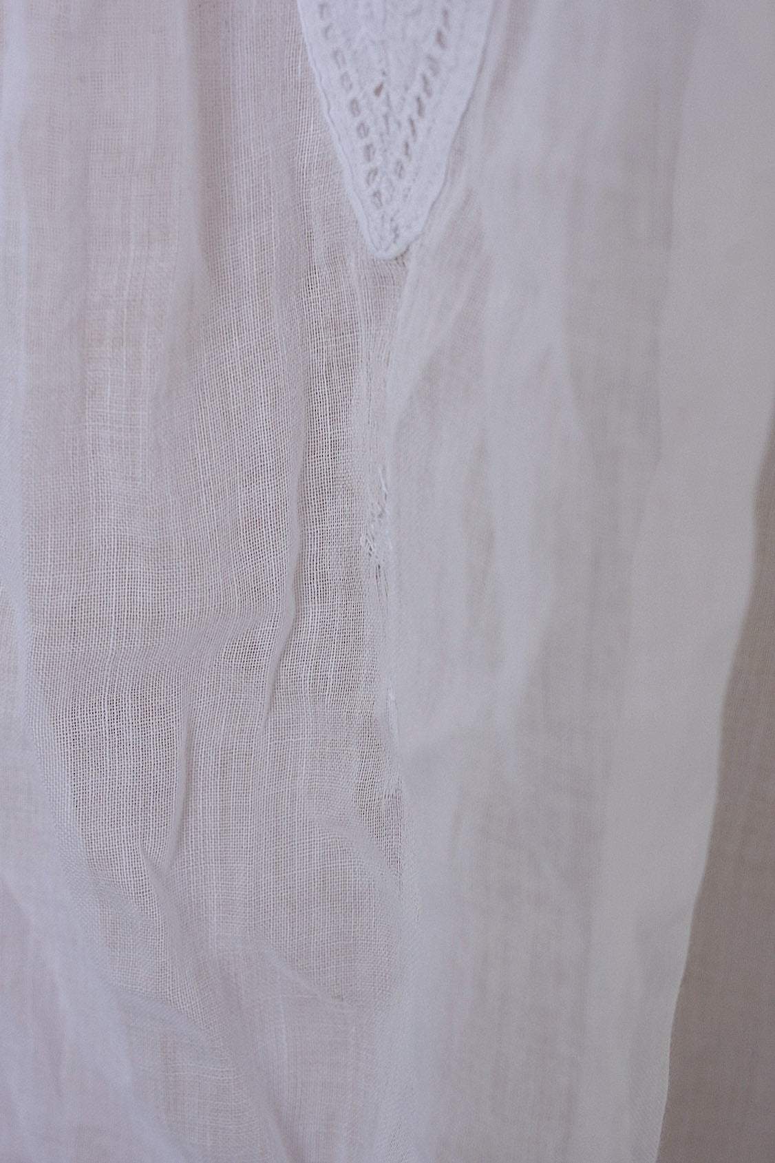 アンティーク教会チュニック vêtement antique surplis Church Smock2 .FR a l'epoque