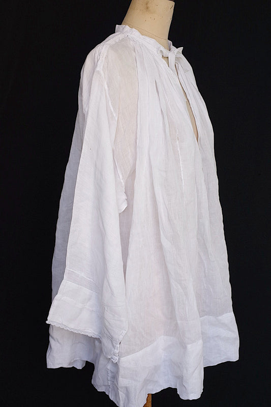 アンティーク教会チュニック vêtement antique surplis Church Smock2 .FR a l'epoque