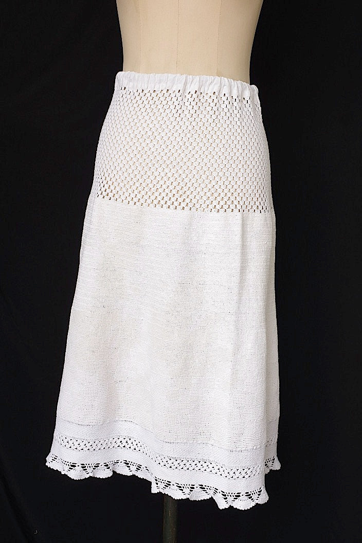 アンティークスカート vêtement  antique トリコテスカート1 .FR a l'epoque