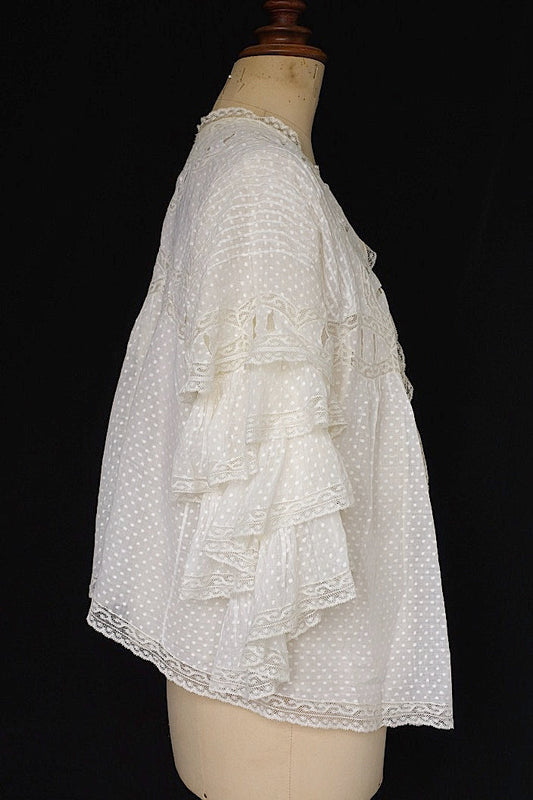 アンティークブラウス vêtement antique blouse1 .FR a l'epoque