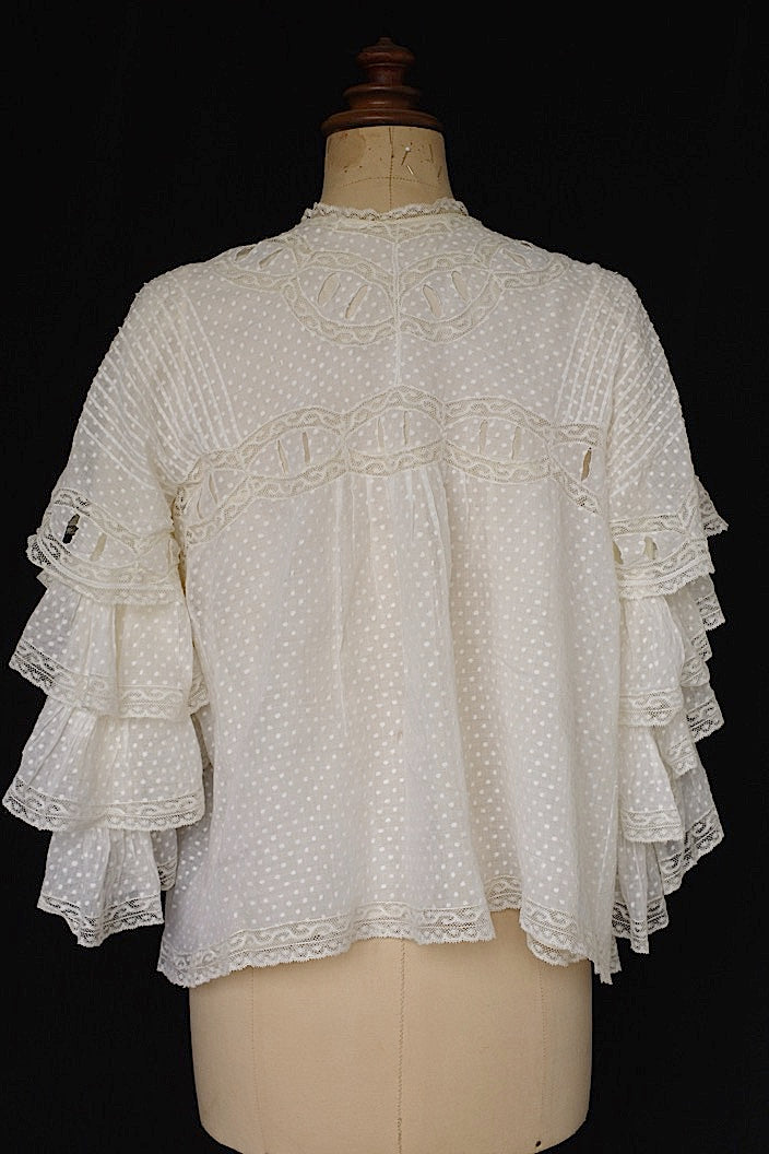 アンティークブラウス vêtement antique blouse1 .FR a l'epoque