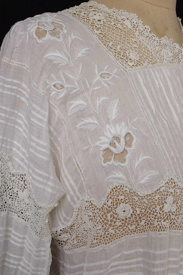アンティークブラウス vêtement  antique blouse7 .FR a l'epoque