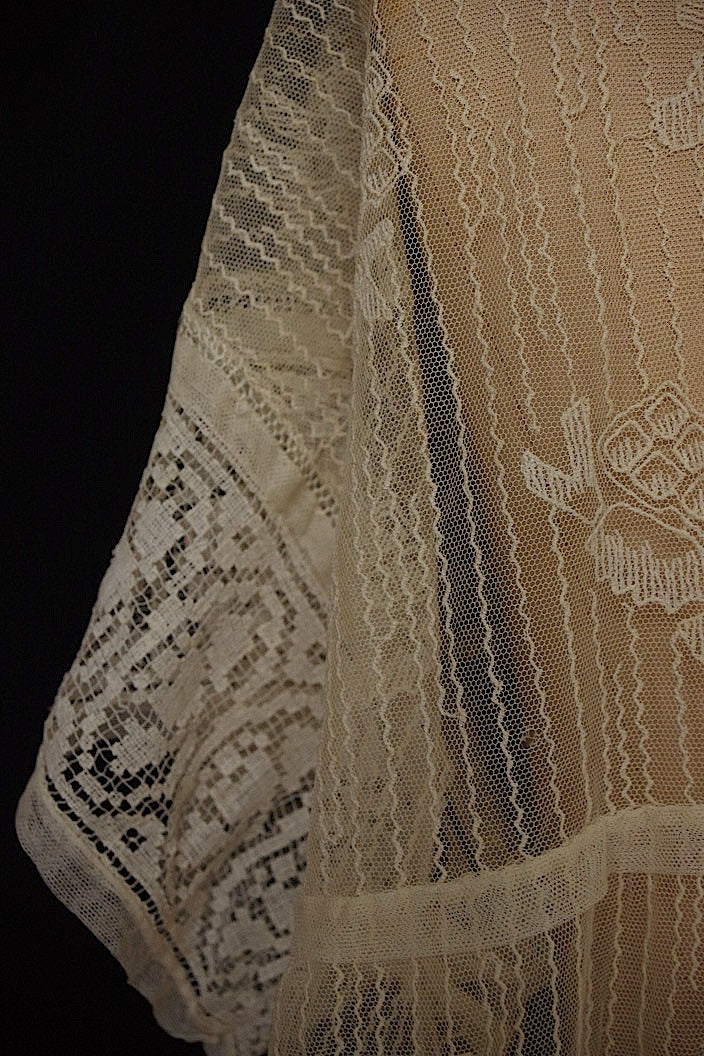 アンティークブラウス vêtement antique レース羽織 .FR a l'epoque