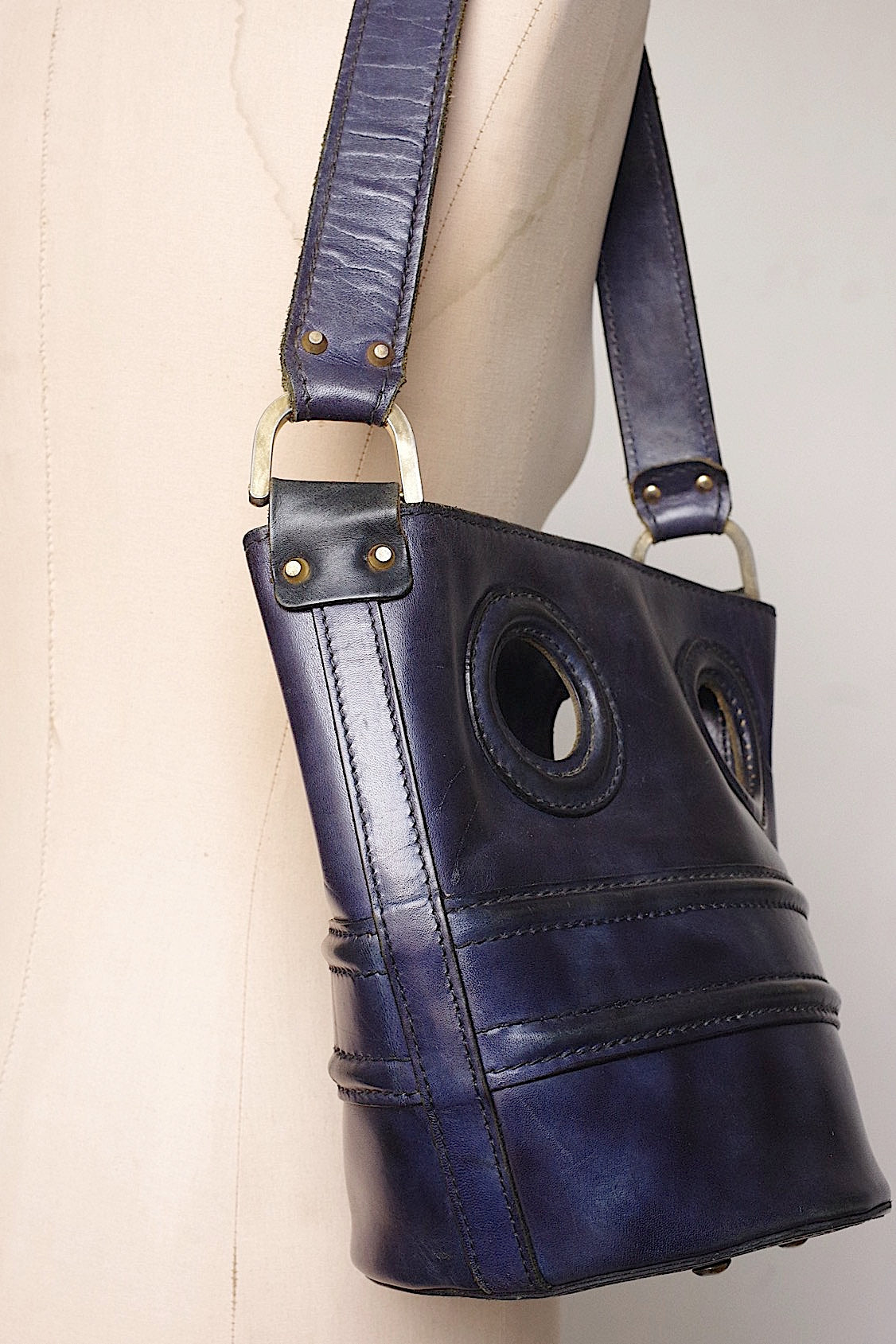 ヴィンテージバッグ sac vintage バケツ型 .FR a l'epoque
