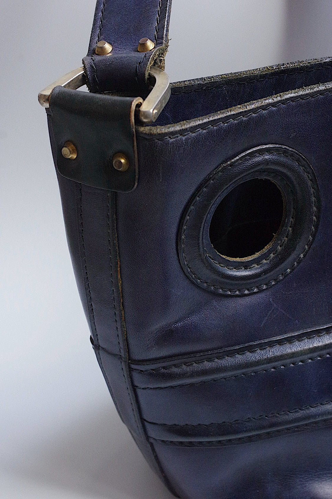 ヴィンテージバッグ sac vintage バケツ型 .FR a l'epoque