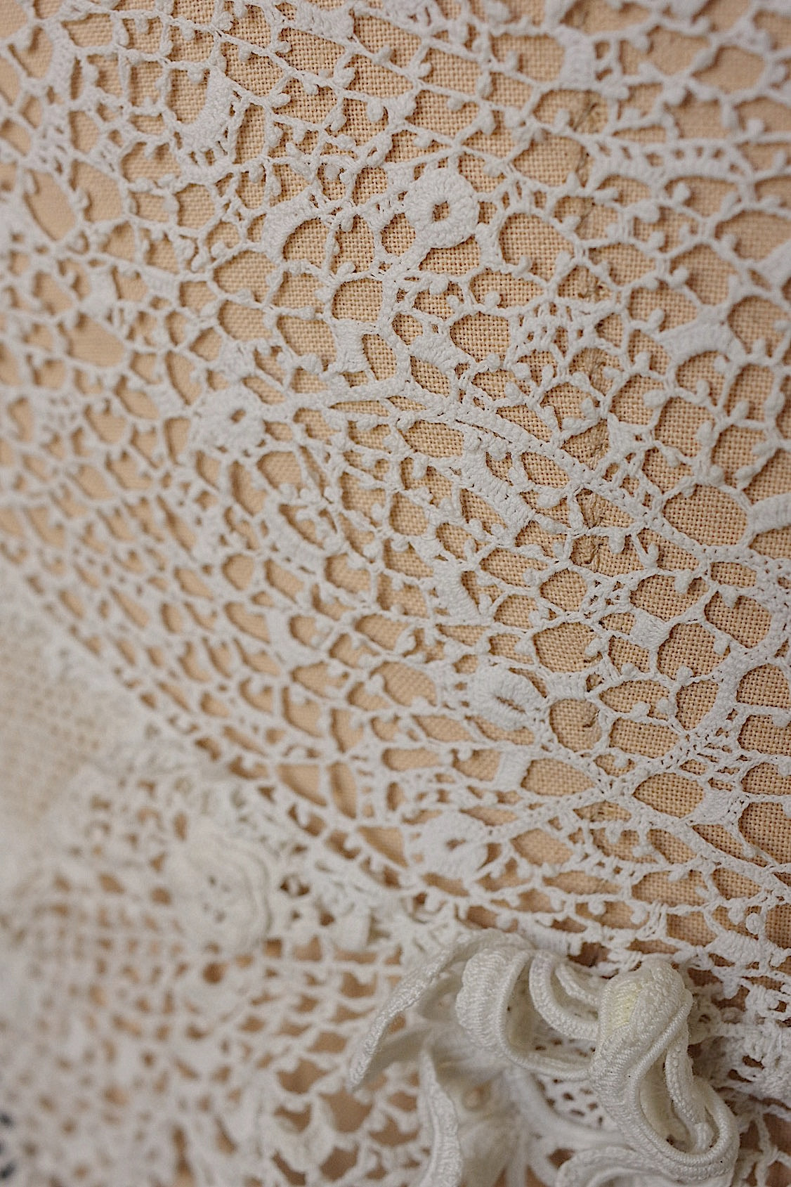 アンティークブラウス vêtement antique クロシェレーストップ .FR a l'epoque