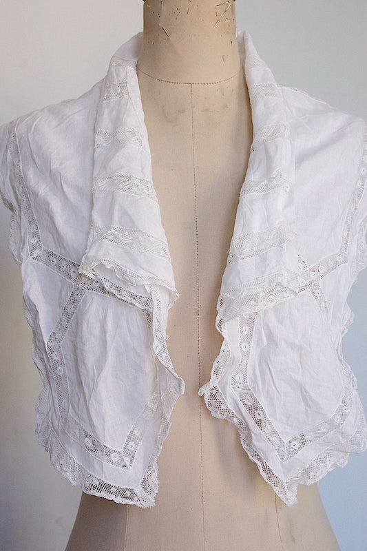 アンティークレース dentelle ancienne 襟 .FR a l'epoque