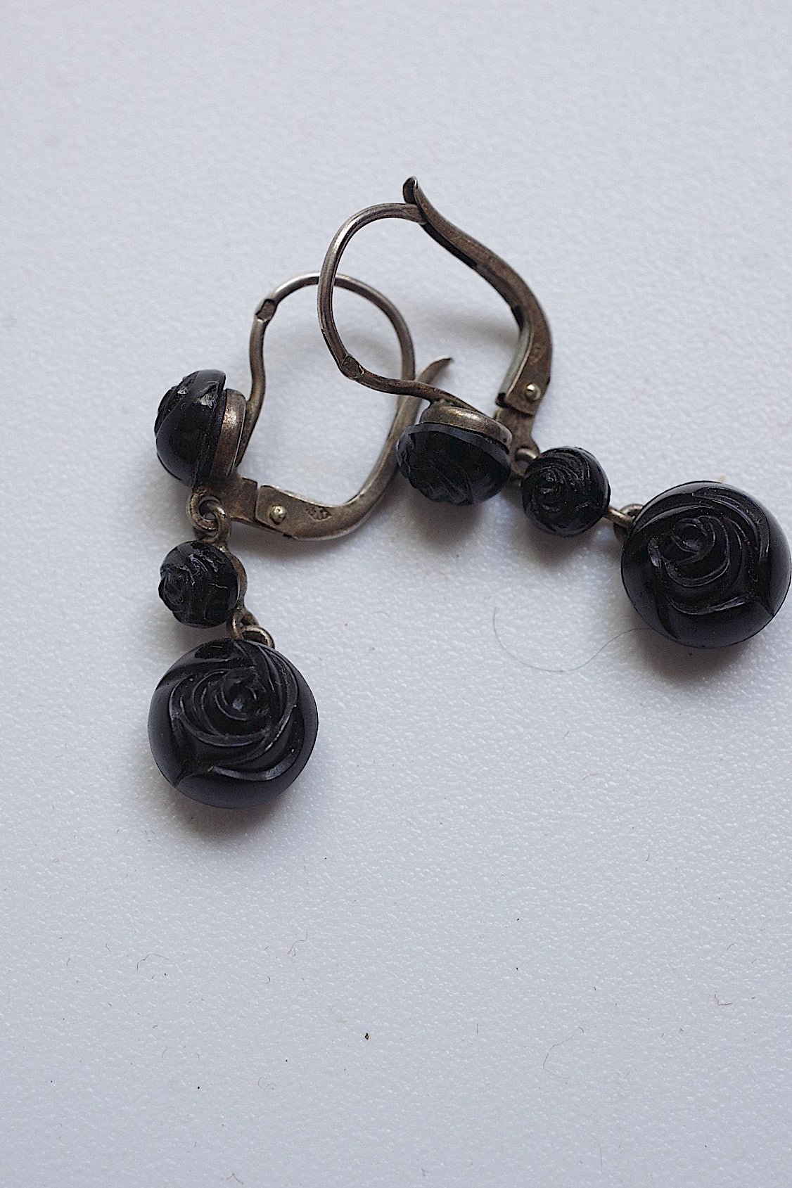 アンティークピアス Boucles d'oreilles .FR a l'epoque