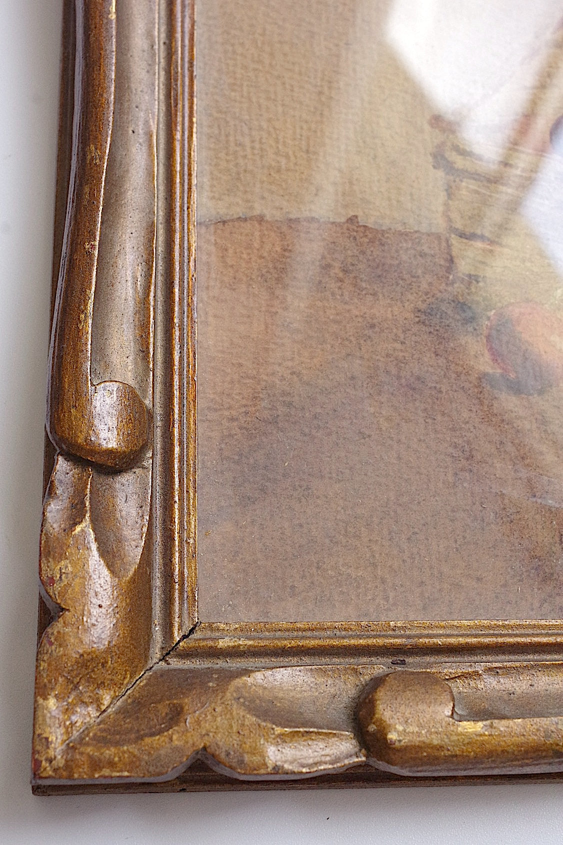 アンティーク絵画 tableau antique .FR a l'epoque