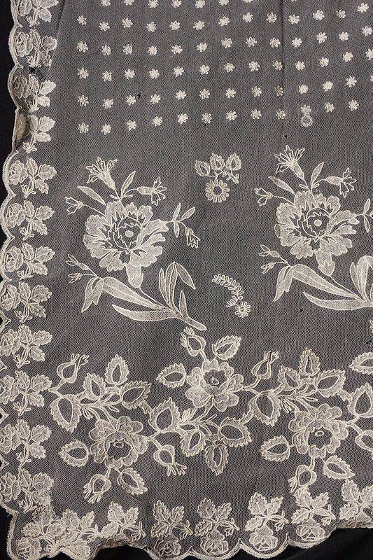 アンティークレース dentelle ancienne ベール .FR a l'epoque