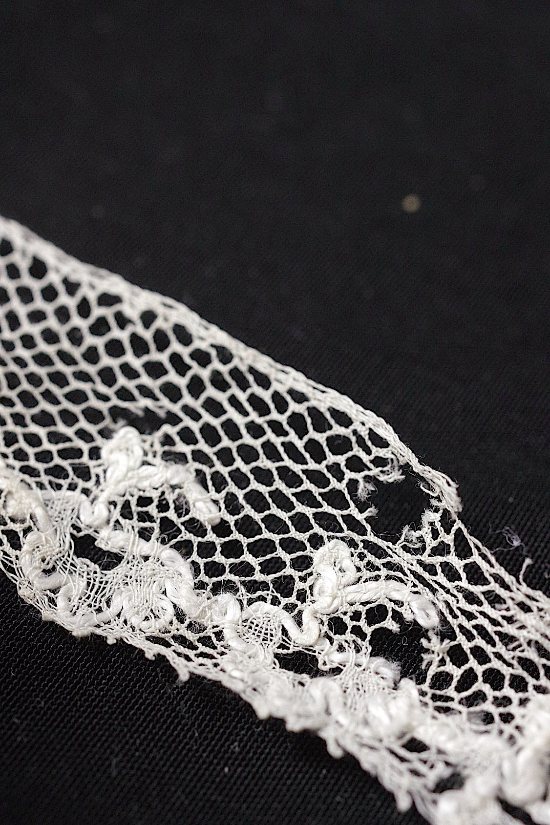 アンティークレース dentelle ancienne 6本 .FR a l'epoque