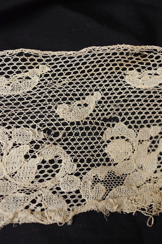 アンティークレース dentelle ancienne 素材用 lots 2 .FR a l'epoque