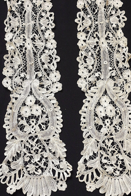 アンティークレース dentelle ancienne タイ+モチーフ .FR a l'epoque