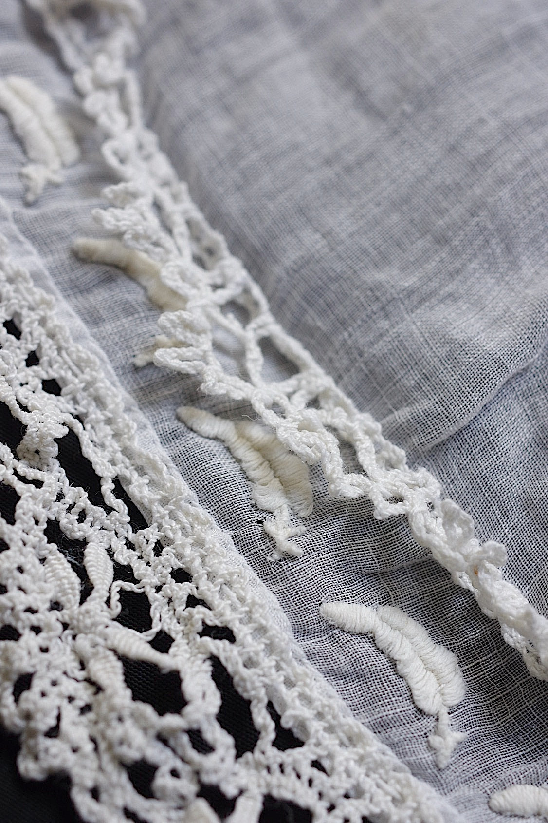 アンティークレース dentelle ancienne 素材用lots1 .FR a l'epoque