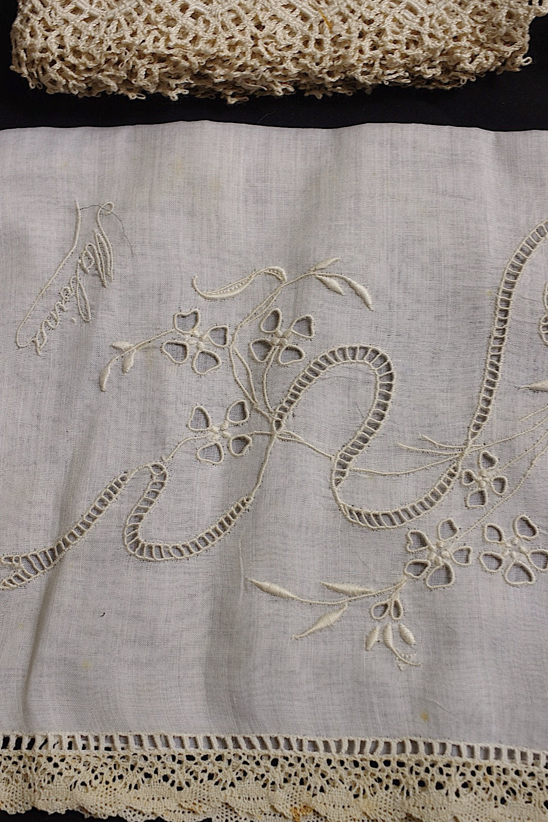 アンティークレース dentelle ancienne 素材用lots6 .FR a l'epoque