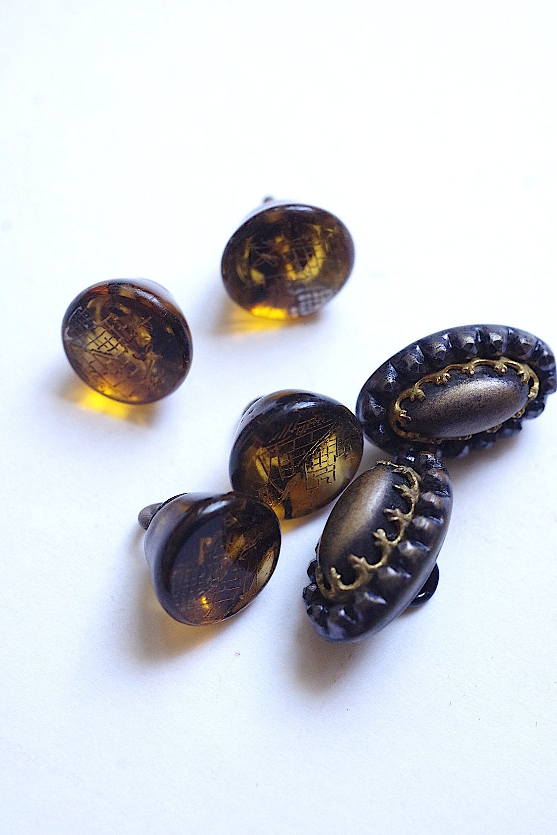 アンティークボタン boutons antique lots2 .FR a l'epoque
