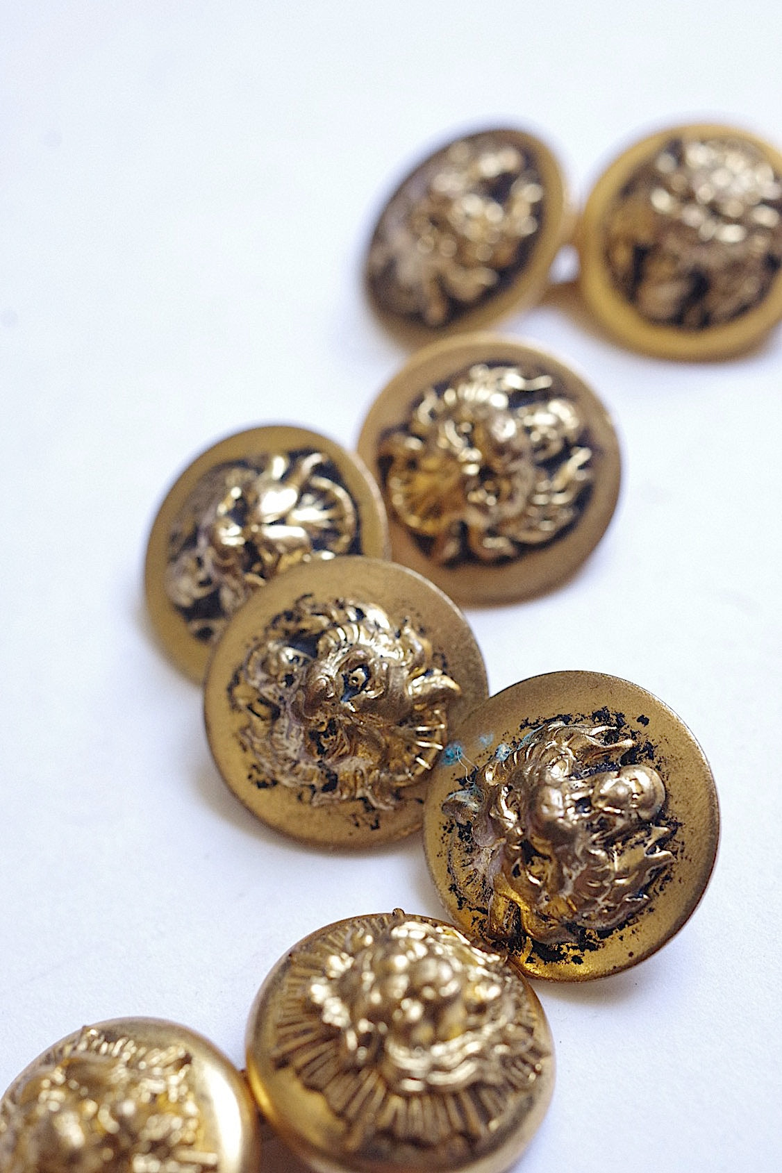 アンティークボタン boutons antique lots3 .FR a l'epoque