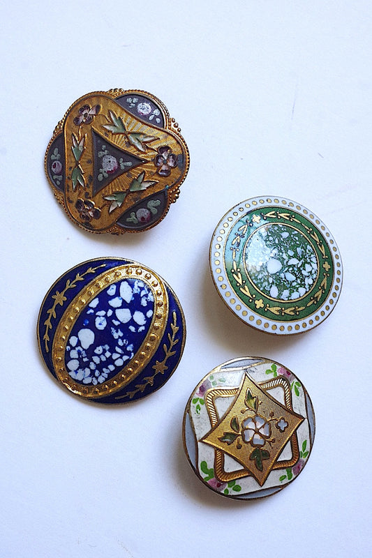 アンティークボタン boutons antique lots8 .FR a l'epoque