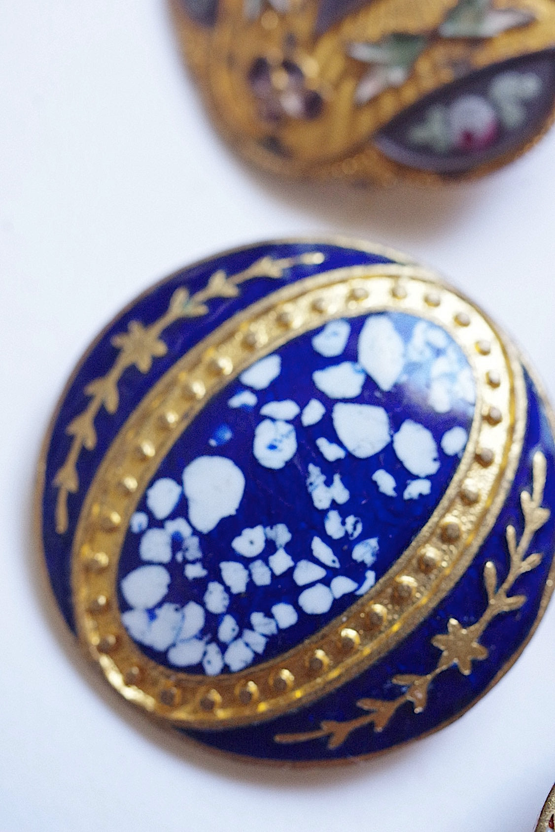 アンティークボタン boutons antique lots8 .FR a l'epoque