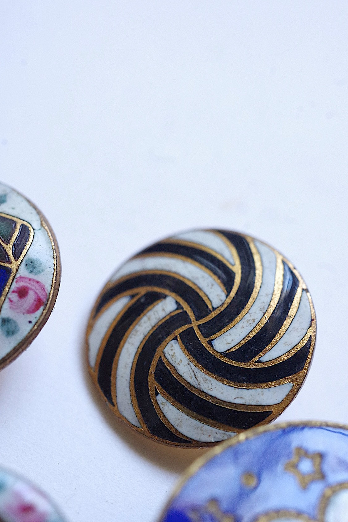 アンティークボタン boutons antique lots9 .FR a l'epoque