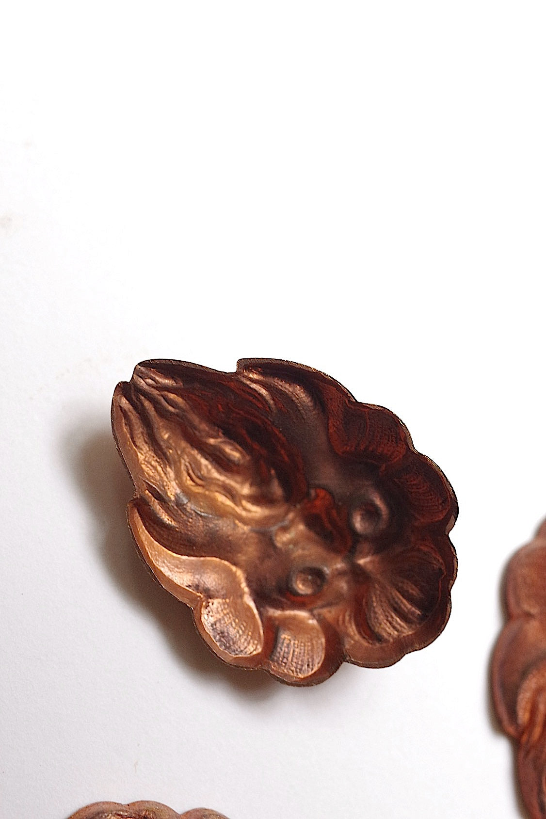 アンティーク雑貨 antique garnitur lots green man .FR a l'epoque