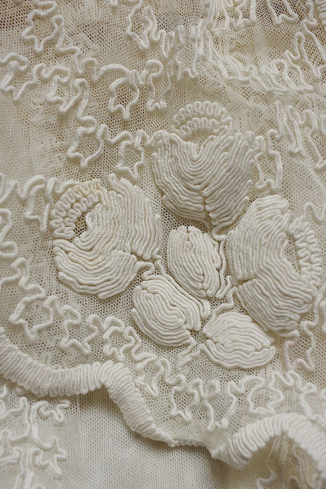 アンティーク子供服 vêtement d'enfant チュールマント .FR a l'epoque