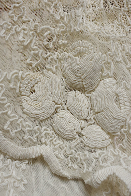 アンティーク子供服 vêtement d'enfant チュールマント .FR a l'epoque