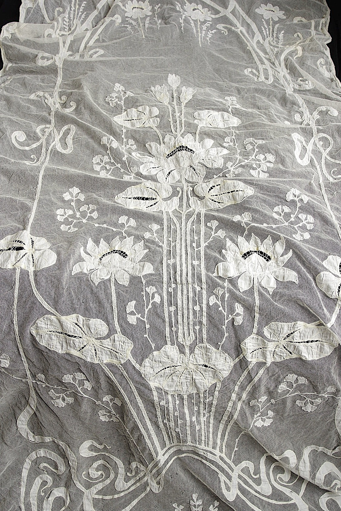 アンティークカーテン linge de maison .FR a l'epoque