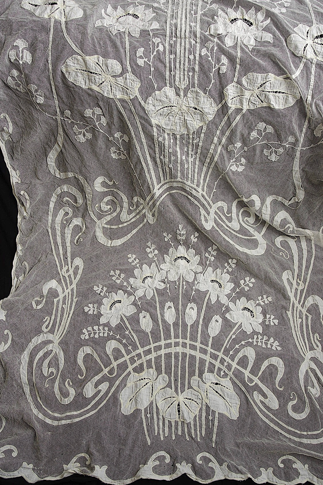 アンティークカーテン linge de maison .FR a l'epoque