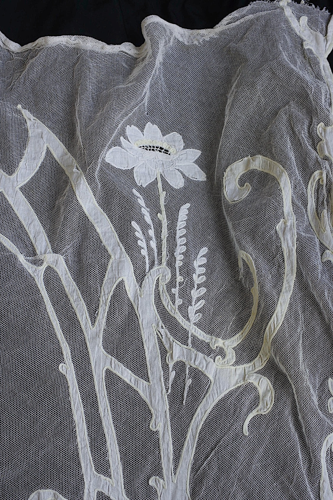 アンティークカーテン linge de maison .FR a l'epoque