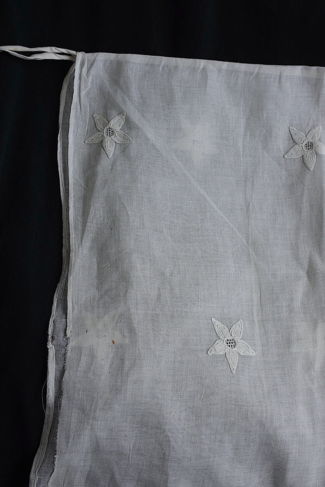 アンティーク天蓋生地 linge de maison .FR a l'epoque