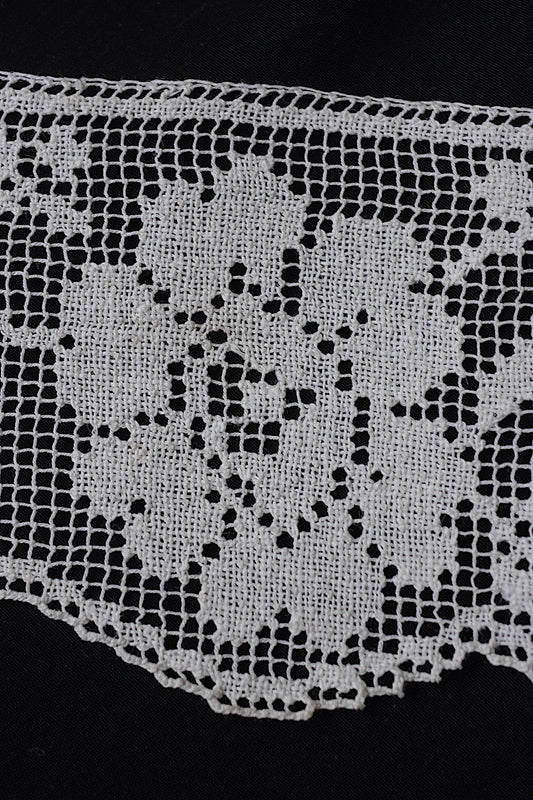 アンティークレース dentelle ancienne 390cm .FR a l'epoque