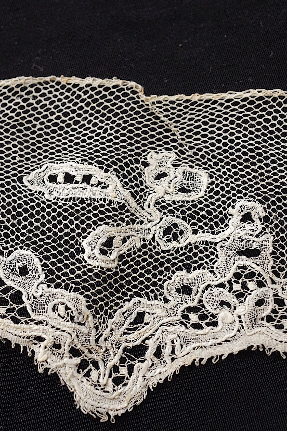 アンティークレース dentelle ancienne 3種 素材に .FR a l'epoque