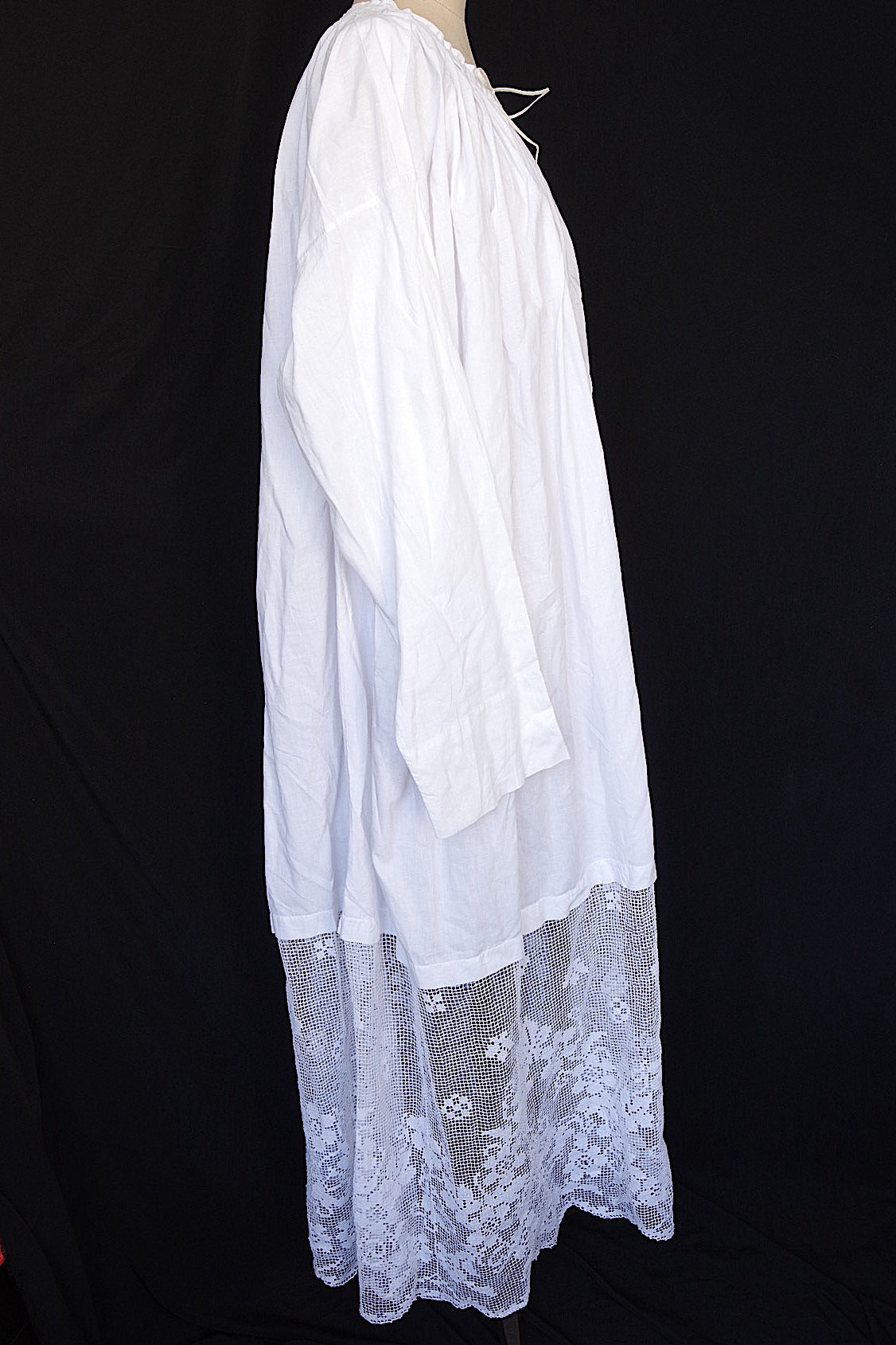 アンティーク司祭服 vêtement antique aube 4 .FR a l'epoque