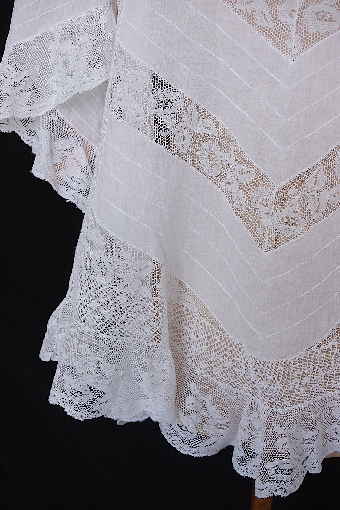 アンティークレース羽織 vêtement antique   .FR a l'epoque