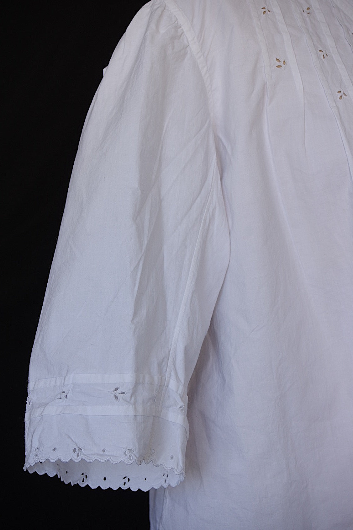 アンティークレースブラウス vêtement antique  blouse1 .FR a l'epoque