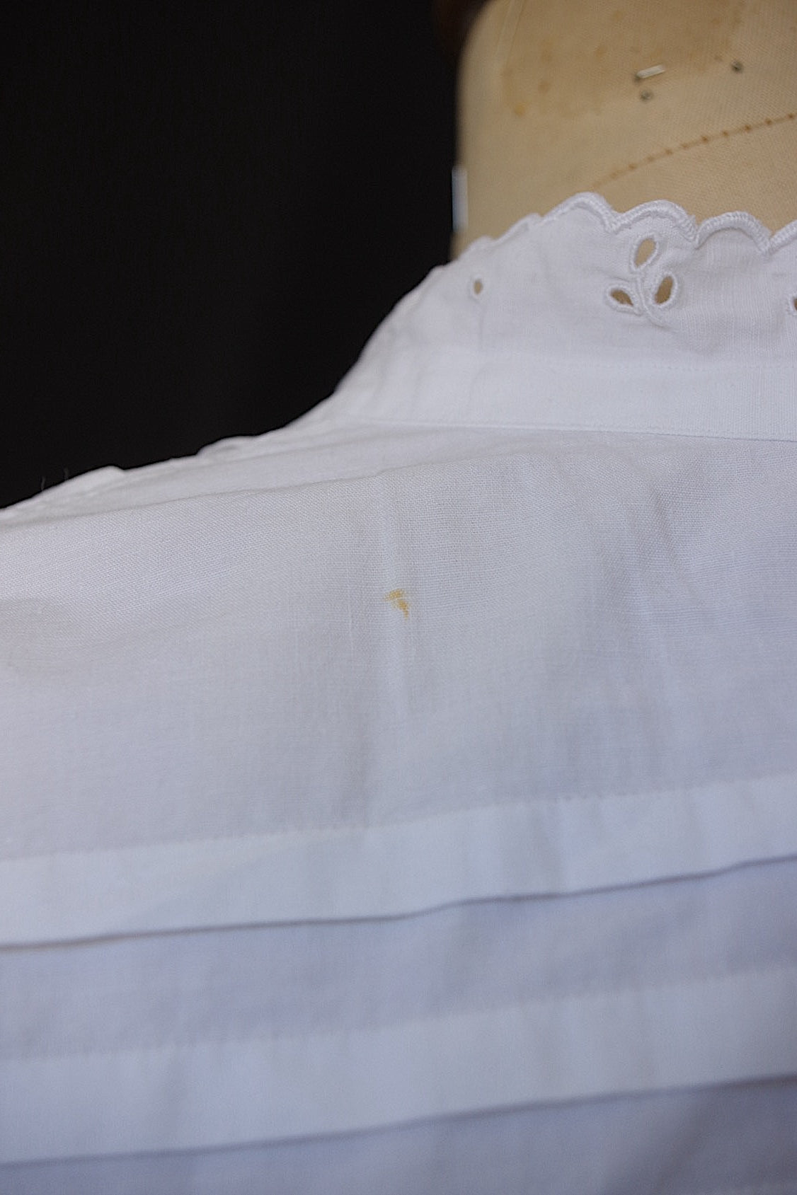 アンティークレースブラウス vêtement antique  blouse1 .FR a l'epoque