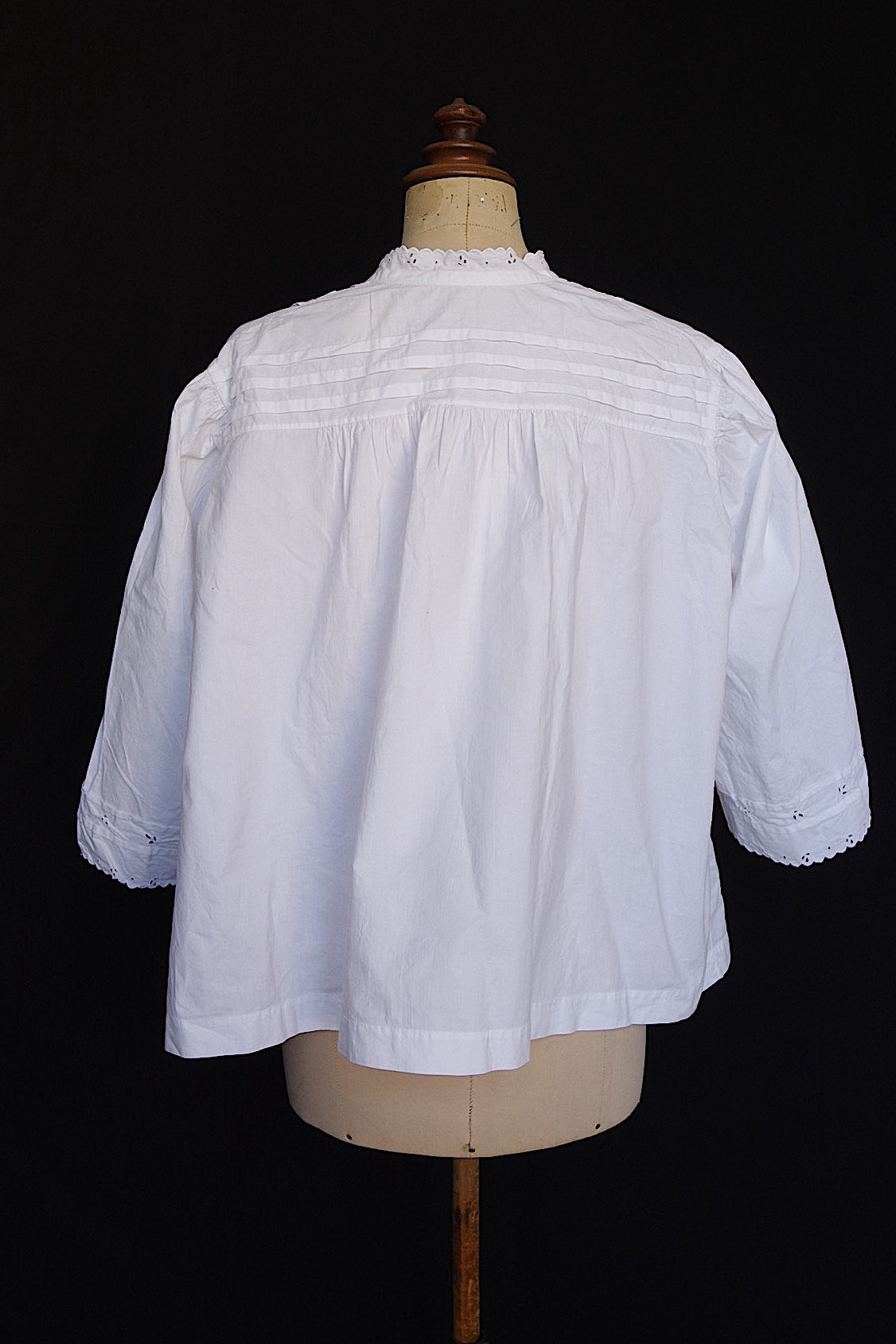 アンティークレースブラウス vêtement antique  blouse1 .FR a l'epoque