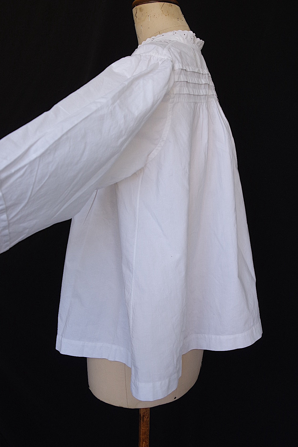 アンティークレースブラウス vêtement antique  blouse1 .FR a l'epoque