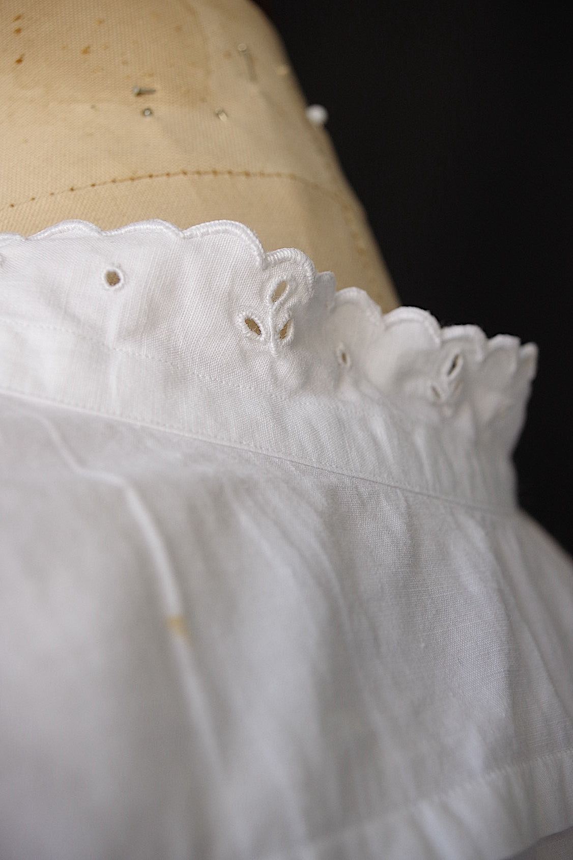 アンティークレースブラウス vêtement antique blouse1 .FR a l'epoque