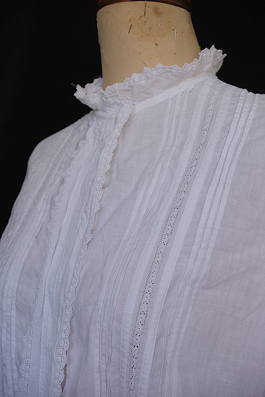 アンティークレースブラウス vêtement antique blouse2 .FR a l'epoque