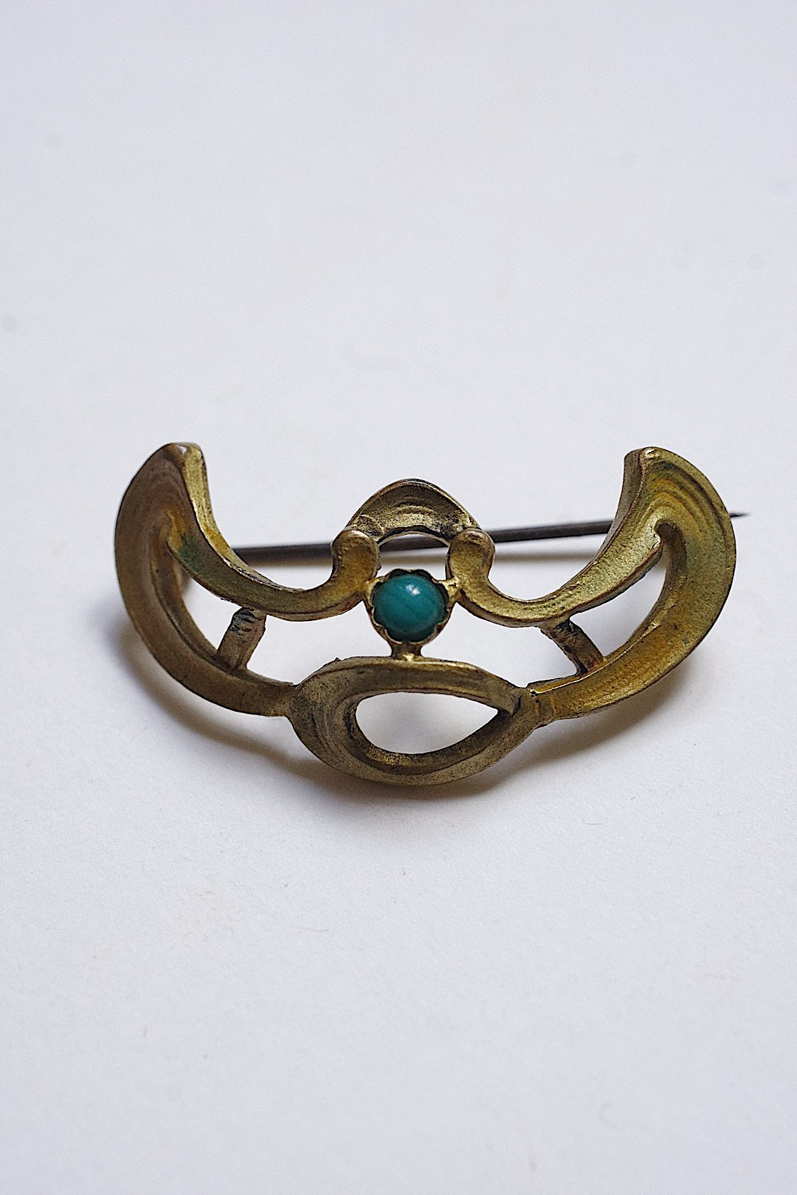 アンティークアクセサリー antique broche ブローチ 植物 .FR a l'epoque